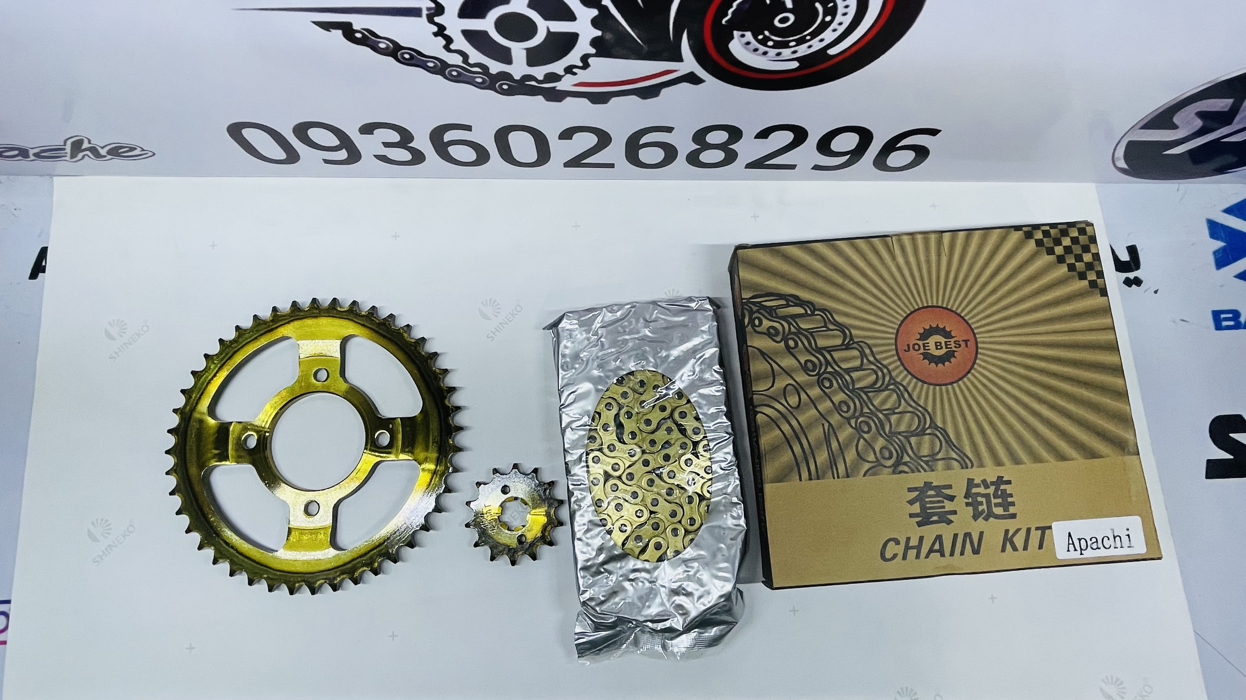 ست دنده زنجیر آپاچی فابریکی